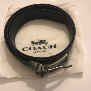 New Coach Reversible cut to fit belt.
